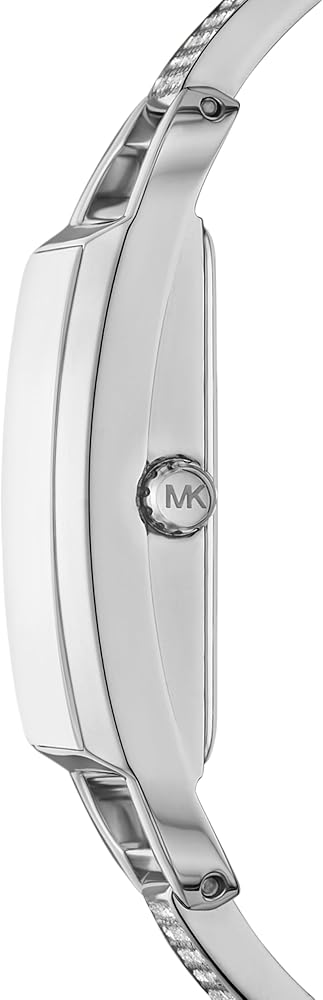Shop Michael Kors Empire Three-Hand Silver Dial Silver Steel Strap Watch for Women - MK4841 in USA