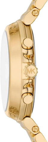 Michael Kors Maren Chronograph Gold Dial Gold Steel Strap Watch for Women - MK7493 Buy Now By Michael Kors