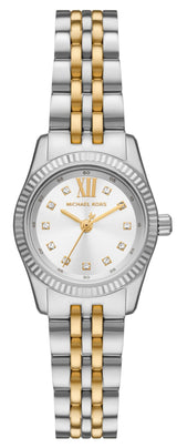 Michael Kors Lexington Analog Silver Dial Two Tone Steel Strap Watch for Women - MK4740 Buy Now By Michael Kors