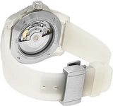 Shop Gucci Dive Automatic White Dial White Rubber Strap Unisex Watch - YA136342 in USA
