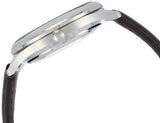 Emporio Armani Meccanico White Dial Brown Leather Strap Watch For Men - AR1946 Buy Now By Emporio Armani