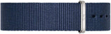 Daniel Wellington Classic Bayswater White Dial Blue NATO Strap Watch For Men - DW00100276 Buy Now By Daniel Wellington