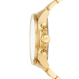 Michael Kors Wren Chronograph Gold Dial Gold Steel Strap Watch for Women - MK7428 Buy Now By Michael Kors