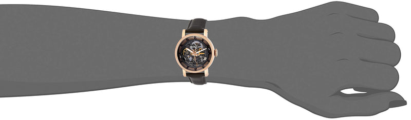 Fossil Boyfriend Automatic Skeleton Grey Dial Grey Leather Strap Watch for Women - ME3089 Buy Now By Fossil