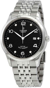 Tudor 1926 Automatic Diamonds Black Dial Silver Steel Strap Watch for Men - M91650-0004 Buy Now By Tudor