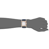 Movado Heritage Mother of Pearl White Dial Blue Leather Strap Watch For Women - 3650052 Buy Now By Movado