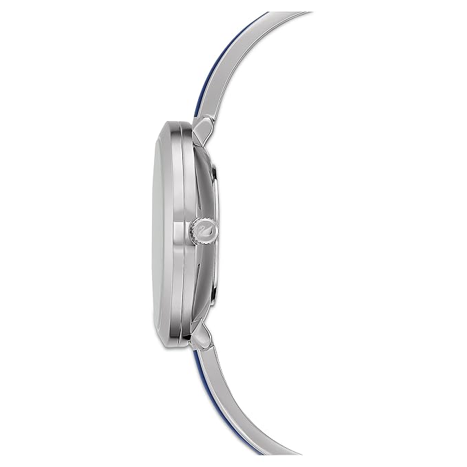 Swarovski Crystalline Delight Analog Blue Dial Two Tone Steel Strap Watch for Women - 5580533 Buy Now By Swarovski