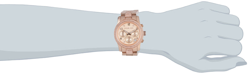 Michael Kors Runway Gold Dial Gold Steel Strap Watch for Women - MK5827 Buy Now By Michael Kors