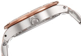 Guess Glisten Chronograph Analog Silver Dial Two Tone Steel Strap Watch For Women - W14551L1 Buy Now By Guess