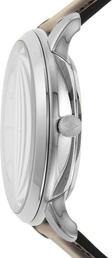 Fossil Neutra Automatic Skeleton White Dial Brown Leather Strap Watch for Men - ME3184 Buy Now By Fossil