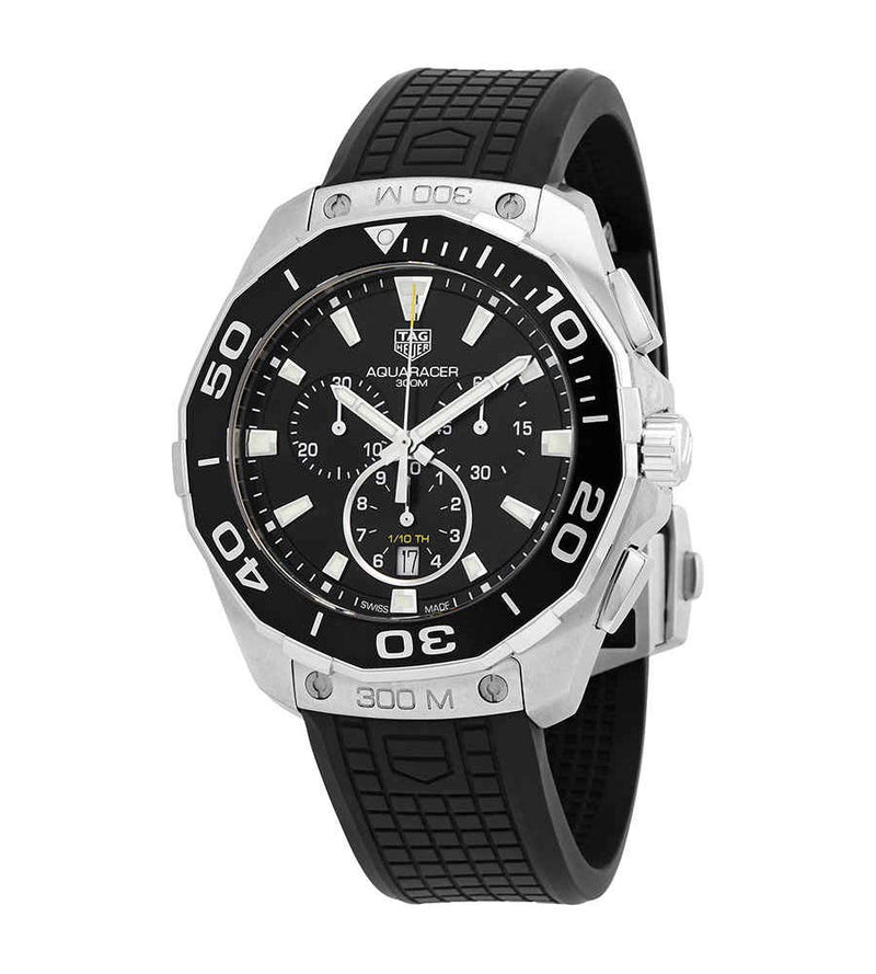 Tag Heuer Aquaracer Black Dial Watch for Men - CAY111A.FT6041 Buy Now By Tag Heuer