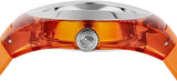 Shop Gucci Sync XXL Quartz Orange Dial Orange Rubber Strap Unisex Watch - YA137108 in USA