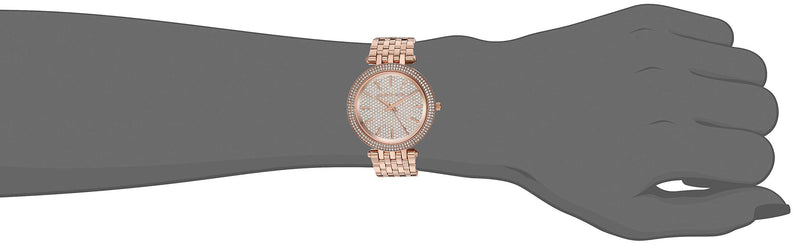 Michael Kors Darci Rose Gold Dial Rose Gold Steel Strap Watch for Women - MK3439 Buy Now By Michael Kors