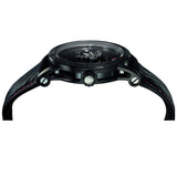 Versace Palazzo Empire Black Dial Black Leather Strap Watch for Men - VERD00218