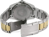 Emporio Armani Quartz Black Dial Two Tone Steel Strap Watch For Men - AR80017 Buy Now By Emporio Armani