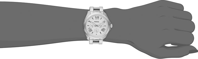 Fossil Cecile Multifunction Silver Dial Silver Steel Strap Watch for Women - AM4509 Buy Now By Fossil