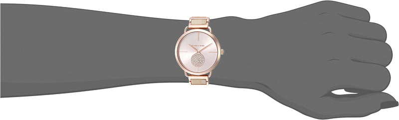 Michael Kors Portia Quartz Rose Gold Dial Rose Gold Steel Strap Watch For Women - MK3678 Buy Now By Michael Kors