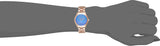 Michael Kors Slim Runway Quartz Blue Dial Rose Gold Steel Strap Watch For Women - MK3494 Buy Now By Michael Kors