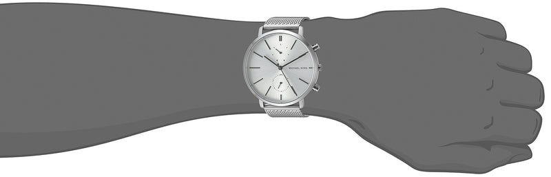 Michael Kors Jaryn Silver Dial Silver Mesh Bracelet Watch for Men - MK8541 Buy Now By Michael Kors