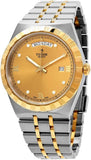 Tudor Royal Automatic Diamonds Gold Dial Two Tone Steel Strap Watch for Men - M28603-0006