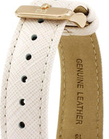Shop Tommy Hilfiger Carly Cream Dial Cream Leather Strap Watch for Women -1781789 in USA