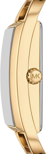 Michael Kors Empire Analog Gold Dial Gold Steel Strap Watch for Women - MK4840 Buy Now By Michael Kors