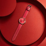 Coach Perry Red Dial Red Leather Strap Watch for Women - 14503867 Buy Now By Coach