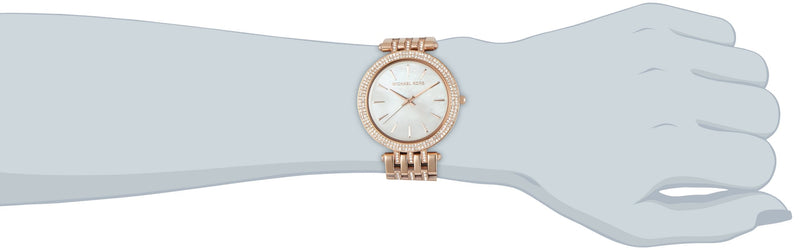 Michael Kors Darci Mother of Pearl Dial Rose Gold Steel Strap Watch for Women - MK3220 Buy Now By Michael Kors