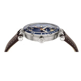 Versace Greca Sport Analog Blue Dial Brown Leather Strap Watch For Men - VEZ300121 Buy Now By Versace