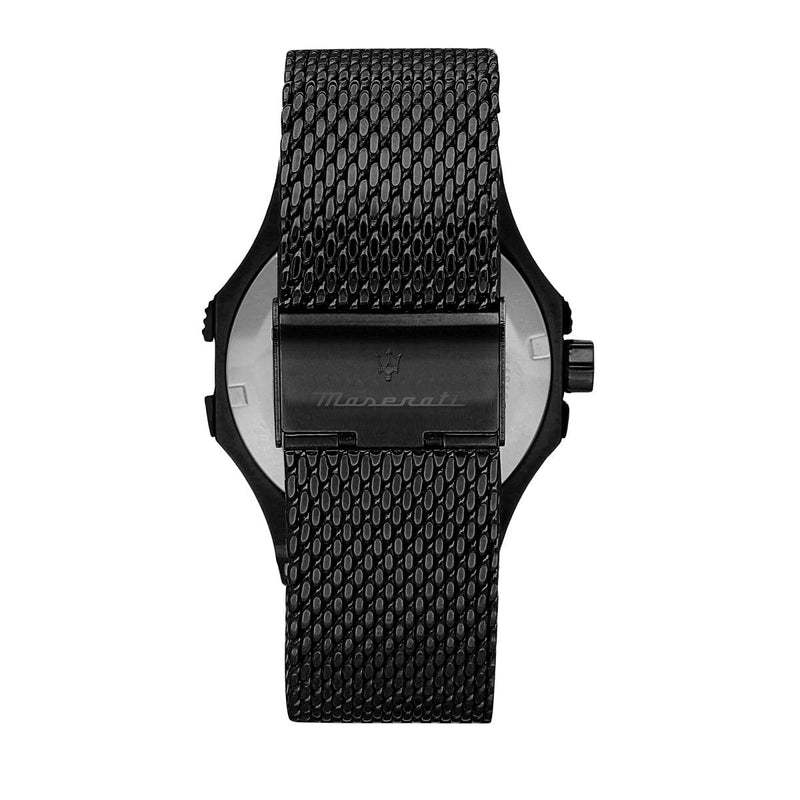 Maserati Potenza Aqua Edition Black Dial Black Mesh Bracelet Watch For Men - R8853144002 Buy Now By Maserati