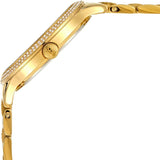 Michael Kors Slim Runway Crystals Gold Dial Gold Steel Strap Watch for Women - MK3632 Buy Now By Michael Kors