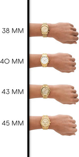 Michael Kors Slim Runway Quartz Gold Dial Gold Mesh Bracelet Watch For Women - MK8625 Buy Now By Michael Kors