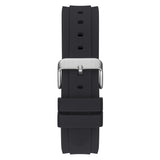 Guess Altitude Chronograph Black Dial Black Rubber Strap Watch for Men - GW0332G1 Buy Now By Guess