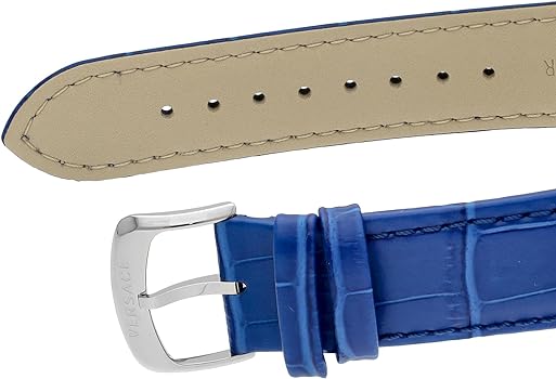 Versace V-Ray Chronograph Quartz Blue Dial Blue Leather Strap Watch for Men - VE2I00721 Buy Now By Versace