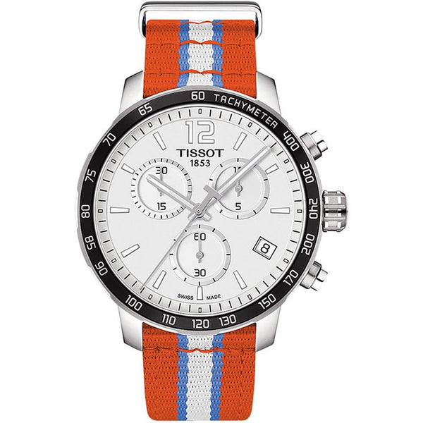 Shop Tissot Quickster Chronograph NBA Oklahoma City Thunder Watch For Men - T095.417.17.037.14 in USA