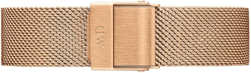 Daniel Wellington Petite Melrose White Dial Rose Gold Mesh Strap Watch For Women - DW00100305 Buy Now By Daniel Wellington