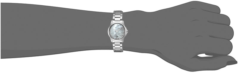 Shop Gucci G Timeless Diamonds Mother of Pearl Dial Silver Steel Strap Watch For Women - YA126542 in USA