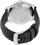 Emporio Armani Lambda Classic Quartz Black Dial Black Leather Strap Watch For Men - AR11020