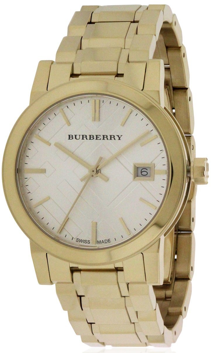 Burberry The City White Dial Gold Steel Strap Watch for Women - BU9103 Buy Now By Burberry