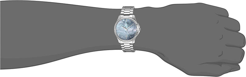 Shop Gucci G Timeless Diamonds Mother of Pearl Blue Dial Silver Steel Strap Unisex Watch - YA126458 in USA