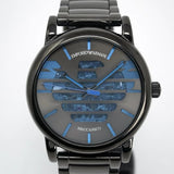 Emporio Armani Meccanico Automatic Grey Dial Grey Steel Strap Watch For Men - AR60029 Buy Now By Emporio Armani