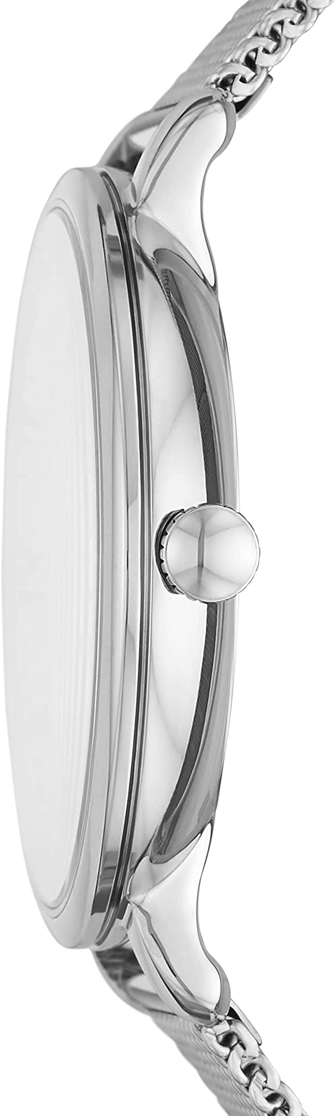 Fossil Jacqueline Three Hand Pink Dial Silver Mesh Strap Watch for Women - ES5089 Buy Now By Fossil