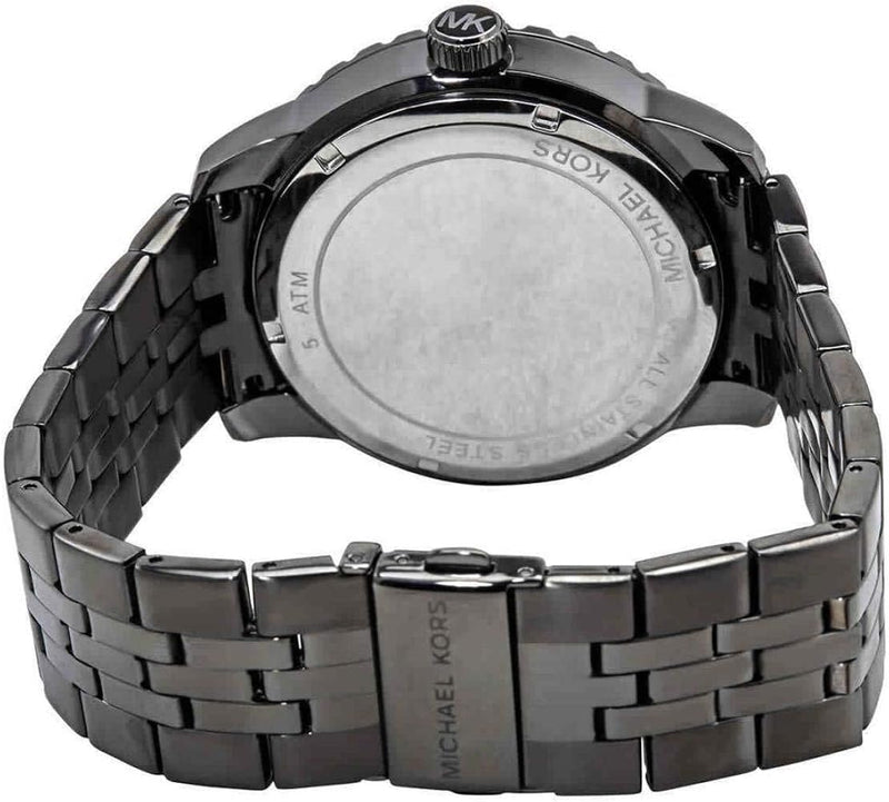 Michael Kors Chronograph Cunningham Multifunction Blue Dial Grey Steel Strap Watch For Men - MK7155 Buy Now By Michael Kors