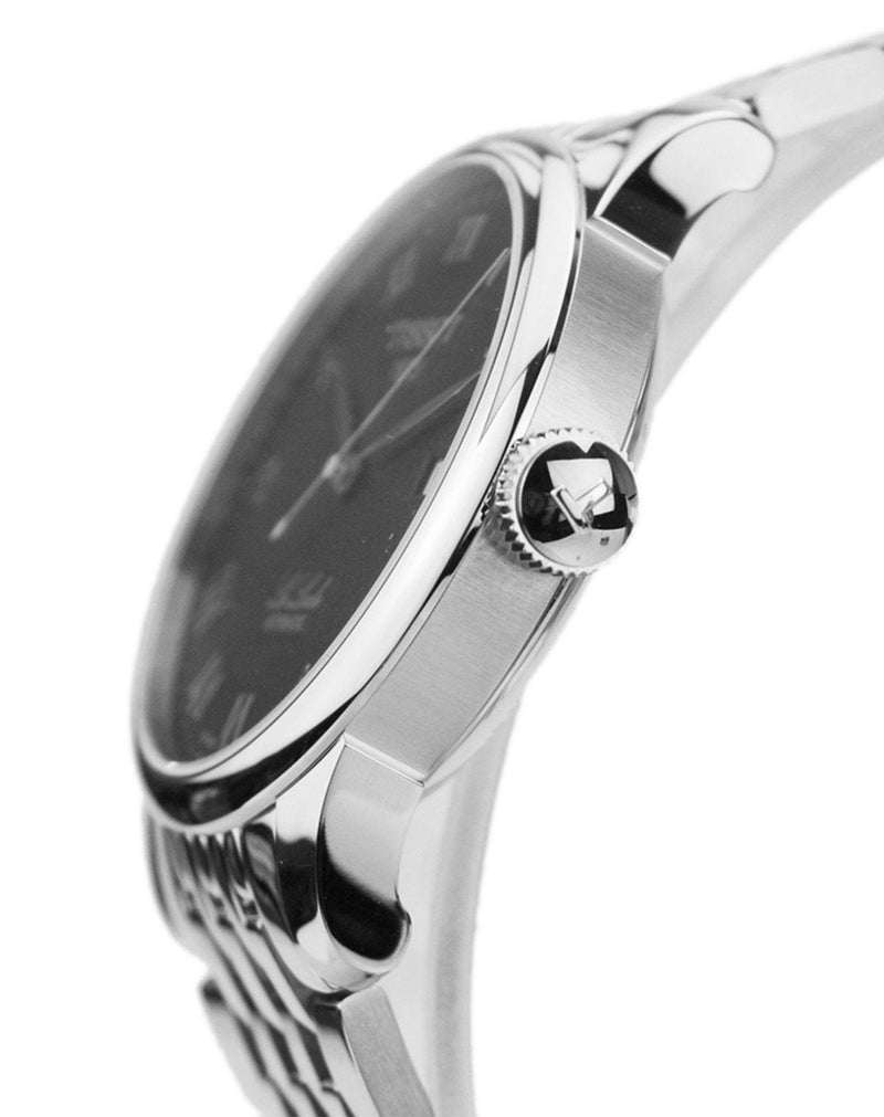 Tissot Le Locle Automatic Black Dial Silver Steel Strap Watch For Men - T41.1.483.53 Buy Now By Tissot