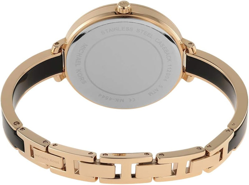 Michael Kors Jaryn Quartz Gold Dial Black Steel Strap Watch For Women - MK4544 Buy Now By Michael Kors