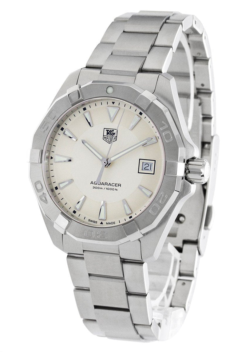 Tag Heuer Aquaracer White Dial Watch for Men - WAY1111.BA0928 Buy Now By Tag Heuer