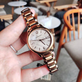 Burberry The Classic Rose Gold Dial Rose Gold Steel Strap Watch for Women - BU10116 Buy Now By Burberry