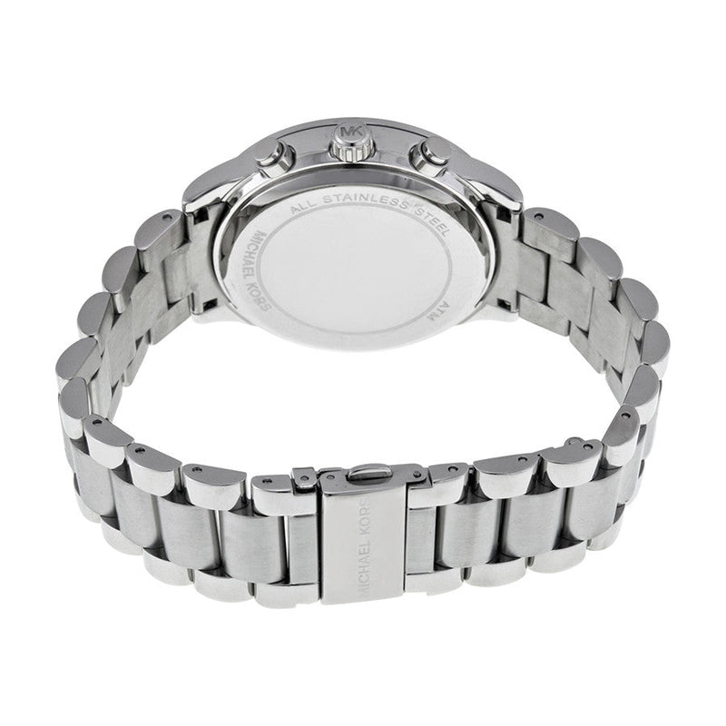 Michael Kors Brinkley Diamonds Silver Dial Silver Steel Strap Watch for Women - MK6186 Buy Now By Michael Kors