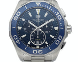Shop Tag Heuer Aquaracer Blue Dial Watch for Men - CAY111B.BA0927 in USA