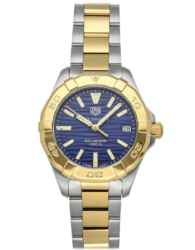 Shop Tag Heuer Aquaracer Blue Dial Watch for Women - WBD1325.BB0320 in USA